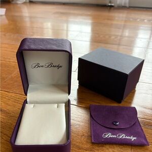 Ben Bridge Purple Jewelry Box, gift box